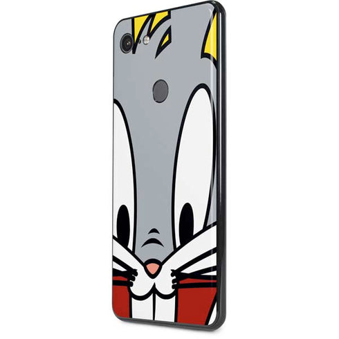 Looney Tunes Bugs Bunny Zoomed In Google Pixel 3 XL Skin